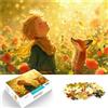 AITEXI Puzzle da 1000 pezzi per adulti Un piccolo principe e una volpe Riduzione dello stress interessante offerte come regali per tutta la famiglia 75x50cm