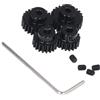 HERCHR 3.175 Millimetri RC Buggy Auto Monster Truck Pignone Set per Tamiya TT01 TT02 TB02 TA05 RC Auto Universale 18T 19T 23T 24T