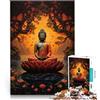 AITEXI Puzzle da 1000 pezzi per adolescenti Arte del Buddha Giocattoli educativi per l'apprendimento Giochi per famiglie Opera d'arte 38x26cm