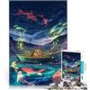 AITEXI puzzle 1000 pezzi per adulti Pesce volante Giocattoli che creano dipendenza e sfidano l'intelligenza del cervello decorazione murale 75x50cm