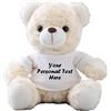MeterBear Orso di Peluche Personalizzato con Nome Foto Personalizzato, Orsacchiotto Peluche Teddy Bear come Regalo Personalizzati per Donne Uomini a San Valentino, Regali di Natale (20cm)