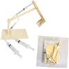 KONTONTY Escavatore Giocattolo DIY Assembly in Legno, Handcraft Puzzle Children Toy | DIY Toy per Kids e Adults, Festa Scuola Decor, Khaki per Parent-child Communication