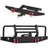 Levigo RC Alluminio Anteriore Posteriore Paraurti Telaio Set Compatibile con Traxxas 1/18 TRX-4M Defender RC Accessori di Aggiornamento