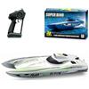 Joytopiaminds Barca ad alta velocità Vortex Jet RC, 30KM/H Self-Righting impermeabile Design RC Speedboat con motore brushless per piscine, fiumi e laghi