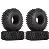 INJORA 1.9 Crawler Pneumatici 120 * 42mm Gomma Tutti i Pneumatici Ruota Terreno per 1/10 RC Rock Crawler Auto TRX4 Axial SCX10 Redcat Gen8 FCX10