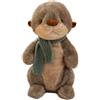 KUKUShining Simpatico Peluche A Forma Di Lontra, Morbido Cuscino Di Peluche Kawaii For Coccolare E Giocare Con Bambini E Adulti Regalo(26cm/10.2in)