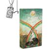 Generico Oracolo da giardino sfaccettato - mazzo tascabile per principianti con collana - bellissimo design, facile da usare