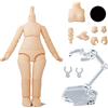 XiDonDon 1/12 Scala BJD Bambola Corpo 9.6cm/11cm YMY2 Corpo Action Figures Sostituzione Corpo Bambola Accessori (Normal White,9.6cm)