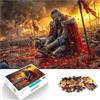 LKSDCBOT Puzzle per adulti da 2000 pezzi Dopo la battaglia Fatto di carta，da 14 anni in su Decorazione della casa Il miglior regalo per adulti e adolescenti。misurare：70x100cm/27.5x39.3pollice