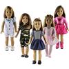 Lance Home 5 Abiti Vestiti Tuta Alla Moda Per 36 - 46 CM Baby Dolls Bambola, American Girl Dolls, Bebé Bambolotti Amore Mio E Altre Bambole 14 Pollici - 18 Pollici Gonna Accessori Regali per bambino