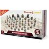 Archon Studio Dungeons & Lasers: Beastkin Hybrids - 40 miniature con basi sceniche - Set di figure DND per giochi di ruolo da tavolo compatibili con 5E - Non verniciate e non assemblate - Dai 14 anni in su