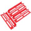 ORFOFE Accessori per Domino Treno 3Pezzi in Plastico Rosso Erogazione Automatica per Migliorare l'Interazione Genitore-Bambino Gioco per Bambini