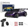 NULA 1:43 RC Auto Drift Car 20KM/H con giroscopio, 2,4 GHz 4 WD, veicolo da corsa completamente proporzionale, velocità regolabile e illuminazione a LED per ragazzi e adulti - D43-01/02