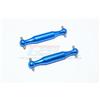 GPM Tamiya DT-03 Aggiornamento Parti Aluminium Rear Dogbone (Polished) - 2Pcs Set Blue