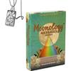 Generico Moonology Messages Oracle - Mazzo tascabile per principianti con collana - Design lunare, facile da usare