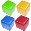 UPKOCH Set di 4 Dadi Educativi in Pvc e Tessuto Oxford per Giochi Didattici, Leggeri e Interattivi, per L'apprendimento dei Bambini a Scuola