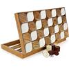 Yenigün Lussuoso 3D Wood Backgammon Tavla XXL