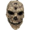 Yearsahrk Maschera teschio horror Ghostface maschera lattice raccapricciante demone spaventoso Carnevale Halloween costume accessorio