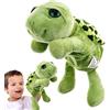Generic Burattino a Mano Tartarughe, Pupazzi a Mano per Bambini | Burattino Tartaruga in Morbido Peluche per la Mano | Accessori per Prestazioni palcosceniche, Accessori per Giochi narrati