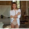 Janira Shorty Cero Cotton, BEIGE