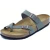 Birkenstock - Mayari - Sandalo Infradito con Doppio Cinturino Regolabile 44/Stone-L