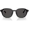 Ray-Ban Occhiali da sole unisex Rb4459d, Grigio Opale/Trasparente Gradiente Azzurro, 54 mm