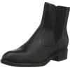 Geox D Felicity Np Abx, Caviglia barca Donna, Nero Blc, 39 EU