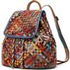 Eysee Zaino in pelle da donna Borsa 32 cm (lunghezza) x 36 cm (altezza) x 18 cm (larghezza)