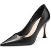 QUEEN HELENA Décolleté con Tacco a Spillo Scarpe Eleganti Donna K3297 (Nero, 40)