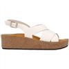 Frau 60P4 OFF WHITE SANDALO CON ZEPPA 38