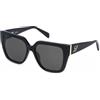 Blumarine Occhiali da Sole SBM871S Nero lucido 55/16/140 Donna