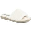 Inblu Pantofole Cozy Aperte pelliccetta, Donna, Naturale, 40 EU