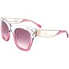 Blumarine Occhiali da Sole SBM767S 06SP GRADIENT CRYSTAL PINK 50/24/135 Donna
