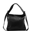 Dream Leather Bags Made in Italy Genuine Shopper Zaino In Vera Pelle Colore Nero - Pelletteria Toscana Made In Italy - Borsa Donna