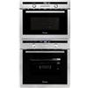 KKT KOLBE Forno da incasso e microonde SET8013EBM, 60cm nero argento