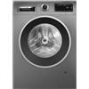 BOSCH - Lavatrice, installazione gratuita, 9 kg, Serie 4, EcoSilence, Grigio Casting, WGG244ZRES