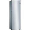 Bosch Serie 4 - Congelatore verticale NoFrost, altezza 186 x larghezza 60 cm, 242 l, cassetti BigBox per alimenti grandi, sistema multiairflow, acciaio - GSN29VIEP
