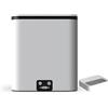 Generic Lavatrice portatile e asciugatrice 2 in 1, rondella ad ultrasuoni per camper, campeggio, dormitorio, appartamento, viaggio, combinazione di lavaggio e asciugatura