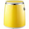 Generic Lavatrice a parete, lavatrice compatta, mini lavatrice domestica con 3 modalità di lavaggio per vestiti per bambini, biancheria intima, per bucato in appartamento, lavatrice portatile gialla