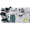 SXEZYEYO Scheda Di Controllo Del Frigorifero, Compatibile Con Electrolux, SQ6.620.115SQ, Scheda Madre Del Frigorifero Q520WSKVE, Accessori For Frigorifero, Sostituzione Dell'inverter