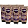Sunsilk Trattamento Intensivo 1 Minute Wow Liscio Perfetto Maschera per Capelli Lisci con Olio di Argan Anti Effetto Crespo - 6 Flaconi da 180ml