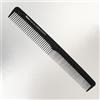 Focus Pettine Professionale in Carbonio Antistatico, Nero, per Parrucchieri e per Barbieri, Prodotto in Italia, Leggero ed Ergonomico, Styling e Texture, elimina nodi, tutti i tipi di capelli