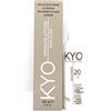KYO Colore per capelli 100ml + ossigeno 150 ml by kyo, AMMONIA FREE E PPD FREE con collagene Marino e cheratina (6.0 Biondo Scuro)