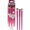 Real Techniques Cherry On Top MesmerEYES - Set di pennelli da trucco in edizione limitata, setole sintetiche, pennelli per sfumare ombretti, vegani e cruelty-free, per ombretto in polvere e crema, set