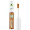 Deborah Correttore Fluido Formula Pura N.04Amber, 0% Siliconi, Antirughe Borse e Occhiaie, riduce Imperfezioni e Discromie, Finish Luminoso, con Olio di Cetriolo Bio e Filtri Anti Luce Blu