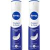 Nivea Protect & Care Deodorante Spray Antitraspirante 72h Senza Alcool - Non Irritante, Cura Delicata Con Profumo di Nivea Creme, Uomo Donna, 150 ml (2)