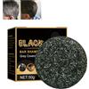 HADAVAKA Sapone Nero, Shampoo Per Capelli Grigi, Shampoo Lisciante E Rinforzante, Sapone Per Capelli Scuri E Spessi, Per Capelli Neri Per Uomini E Donne (3PCS)