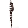 xiuling4568 Extension for coda di cavallo a bolle da 30 pollici for donna, capelli sintetici lunghi intrecciati con cordino in pelle, code di cavallo afro lisce e soffici per l'uso quotidiano(T4/27/30)