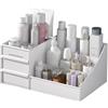 Xoeryoy Piccolo organizer per trucchi, organizer per trucchi in PP con cassetti, contenitore per cosmetici di capacità, supporto per trucco per rossetti, lozioni, bellezza per la cura della pelle ;1