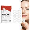 GUUZETU Kubozn Pro Microdarts nano patch, copertura di imperfezioni invisibili, patch naturale e cura della pelle, idrocolloide con acido salicilico, adatto a tutti i tipi di pelle, 144 conteggio (1 box)